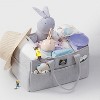 Gray Diaper Caddy Organizer - image 2 of 4