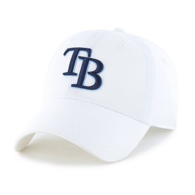 Mlb Tampa Bay Rays White Clean Up Hat : Target