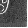 Avanti  Granite with Silver Script Monogram Bath Towel Letter   Y - 3 of 3