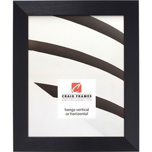 Modern Aesthetics 125 Brushed Black Picture Frame - 1 of 4