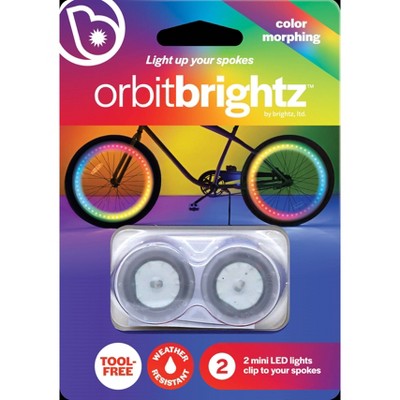 Brightz Orbit Color Morph LED Bicycle Spoke Clip