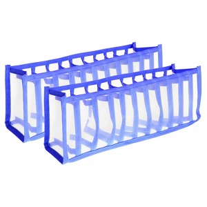 Unique Bargains Foldable Wardrobe Drawer Organizer Suitable for Pants Underwear 2 Packs - 1 of 3