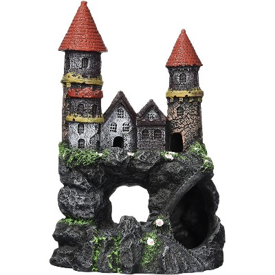 Penn-Plax Enchanted Castles Aquarium Decoration, Medium