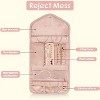 Anti-Tangle Foldable Small Jewelry Roll Travel Case Accessory for Necklaces, Earrings, Rings, Bracelets, Watches - 4 of 4