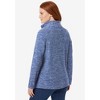 Woman Within Plus Size Microfleece Quarter-Zip Pullover - 3 of 4