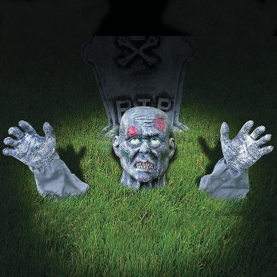 Forum Novelties Zombie Groundbreaker Halloween Decoration -  - Gray
