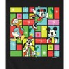 Men's - Disney - Mickey Minnie Goofy Donald Christmas Grid Graphic Fleece Sweatshirt - 2 of 4