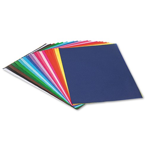 Fadeless Designer Art Paper, 12 X 18 Inches, Assorted Colors, 100 Sheets :  Target