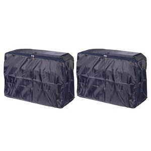 Unique Bargains Foldable Closet Organizer Bedding Clothes Storage Bags 20.9" 2 Pcs - 1 of 4