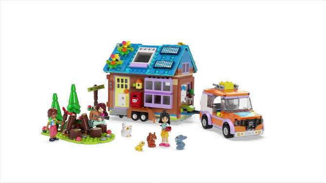 LEGO Friends Mobile Tiny House Playset with Toy Car 41735, 2 of 8, play video