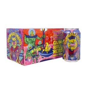 3 Floyds Gumballhead Wheat Beer - 6pk/12 fl oz Cans - 1 of 4