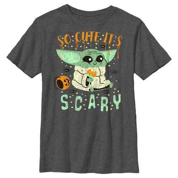 Boy's Star Wars: The Mandalorian Halloween So Cute It’s Scary T-Shirt