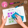 SCRIBBLEDO Ten Frame & Area Model Board 9”x12” Dry Erase Board - 4 of 4