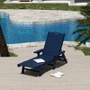 WestinTrends Adirondack Outdoor Chaise Lounge for Patio Garden Poolside - 2 of 2