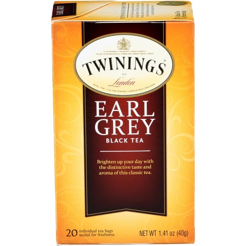 Twinnings Earl Grey Tea - 20 Bags - 1.41 oz - image 1 of 2