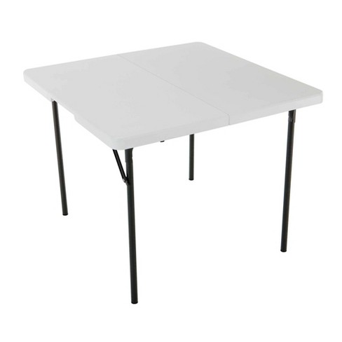 Lifetime Round Commercial Fold-in-Half Table 60 Inch - White