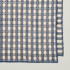 4pk Textured Gingham Cloth Napkins Natural/Blue - Hearth & Hand™ with Magnolia - 3 of 3