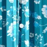 waterfall sketched flower