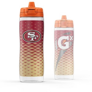 NFL San Francisco 49ers Gatorade Gx Plastic Water Bottle - 30oz - 1 of 4