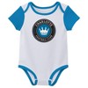MLS Charlotte FC Infant Girls' 3pk Bodysuit - 2 of 4