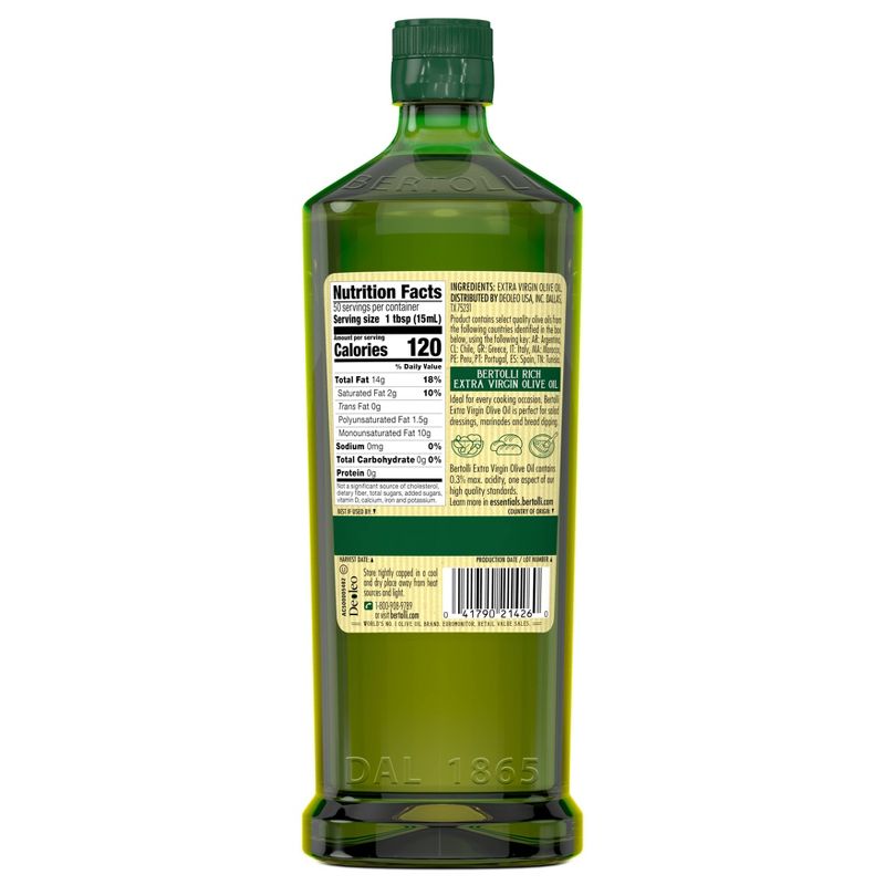 Bertolli Extra Virgin Olive Oil Rich Taste, 3 of 6