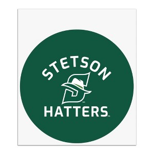 Stetson University Hatters Logo Automotive Car Window Locker Circle Bumper Sticker - 1 of 4