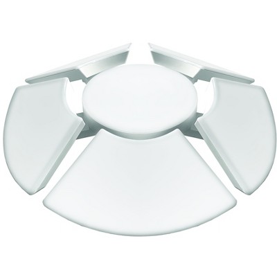 HexBulb 60W White LED Ceiling Light with 6 Adjustable Panels