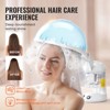VEVOR Hair Steamer, 2-in-1 Professional Hair & Facial Steamer with Detachable Bonnet Hood, Nano Ionic & UV Ozone Face Steamer, 360° Rotatable Sprayer - 4 of 4