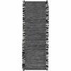 Hauteloom Boyden Black Area Rug with Tassels - 3 of 4