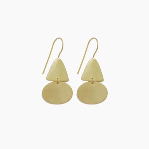 Sanctuary Project by sanctuaire Threaded Geo Mixed Shape Earrings Gold - 1 of 2