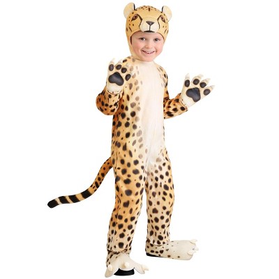 Halloweencostumes.com 4t Cheerful Cheetah Costume For Toddlers, Black ...