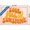 Trends International Hey Happy - Soul Full Of Sunshine Unframed Wall Poster Prints - 3 of 4