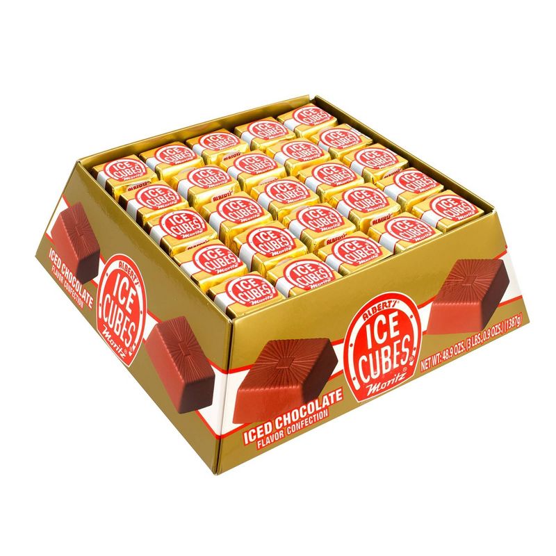 Albert &#38; Sons Ice Cubes Chocolates - 125ct/48.9oz, 1 of 4