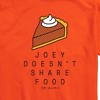 Men's - Friends - Joey Doesn't Share Food Short Sleeve Graphic T-Shirt - 2 of 4