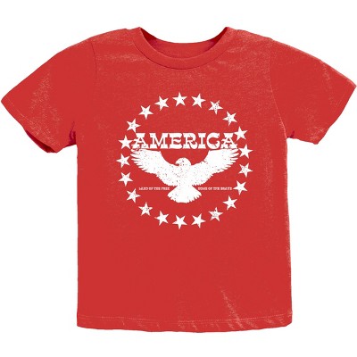 The Juniper Shop America Circle Stars Youth Short Sleeve Tee