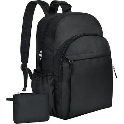 Hachikiko 15.6 Inch Water Resistant Backpack,Multi-Pocket School Backpack for Teens, College Bookbag, Travel Carry On, Work Daypack