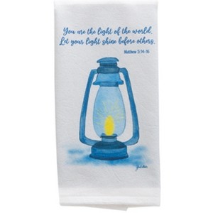 Manual Woodworks and Weavers Inspirational Terry Hand Towel – You Are the Light - 1 of 3