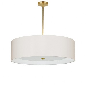 Dainolite Helena 4 - Light Pendant in  Aged Brass - 1 of 2