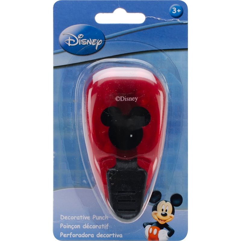 Disney Paper Shapers Medium Punch-Mickey Icon, 1", 1 of 3