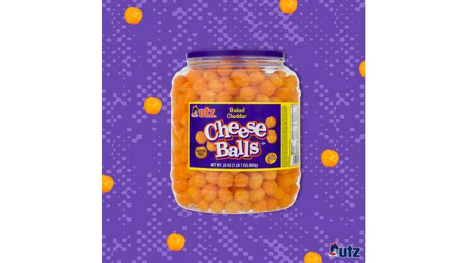 Utz Cheese Balls Barrel - 23oz, 2 of 7, play video