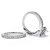 Pompeii3 3/4ct Princess Cut Diamond Engagement Ring Setting 14K - 3 of 4