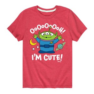 Boys' - Disney - Alien Ooh I'm Cute Short Sleeve Graphic T-Shirt - 1 of 4