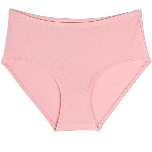 Memoi 3 Pair Women's Luxe Modal Blend Brief Panties - 1 of 2