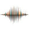 Junior's Design By Humans Nature's Music - Sound Wave By NomAdartStudio T-Shirt - 2 of 3