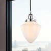 Bullet - 1 Light Cord Hung Mini Pendant In Modern Style-12 Inches Tall and 7 Inches Wide - 2 of 2