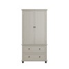 DOMETOUR 70" Tall Kitchen Pantry Storage Cabinet with 2 Drawers and 3 Shelves, Wood Large Storage Cabinet for Kitchen, Dining Room - 2 of 4