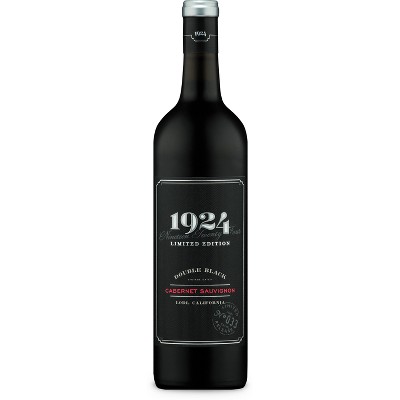 1924 Double Black Cabernet Sauvignon Red Wine - 750ml Bottle
