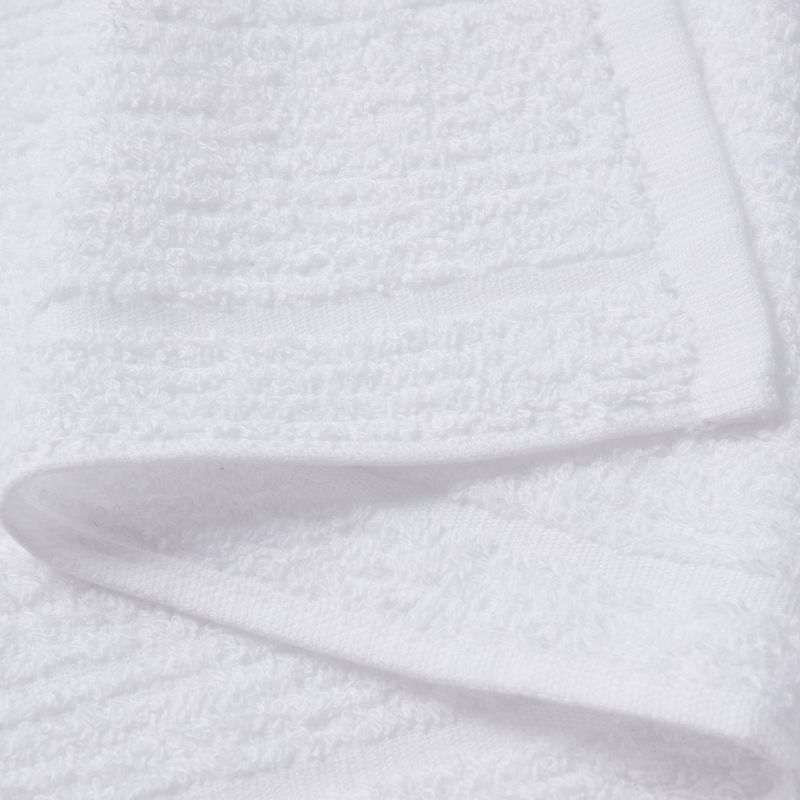 Cannon 4pk Cotton Bar Mop Kitchen Towels White, 3 of 8