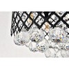 Elegant Lighting Tully Collection Flushmount D13.5 H9.4 Lt:4 Chrome Finish - 3 of 4