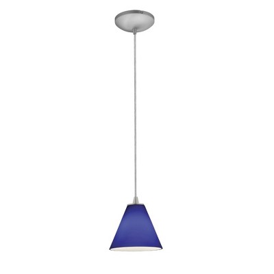 Access Lighting Martini 1 - Light Pendant in  Brushed Steel